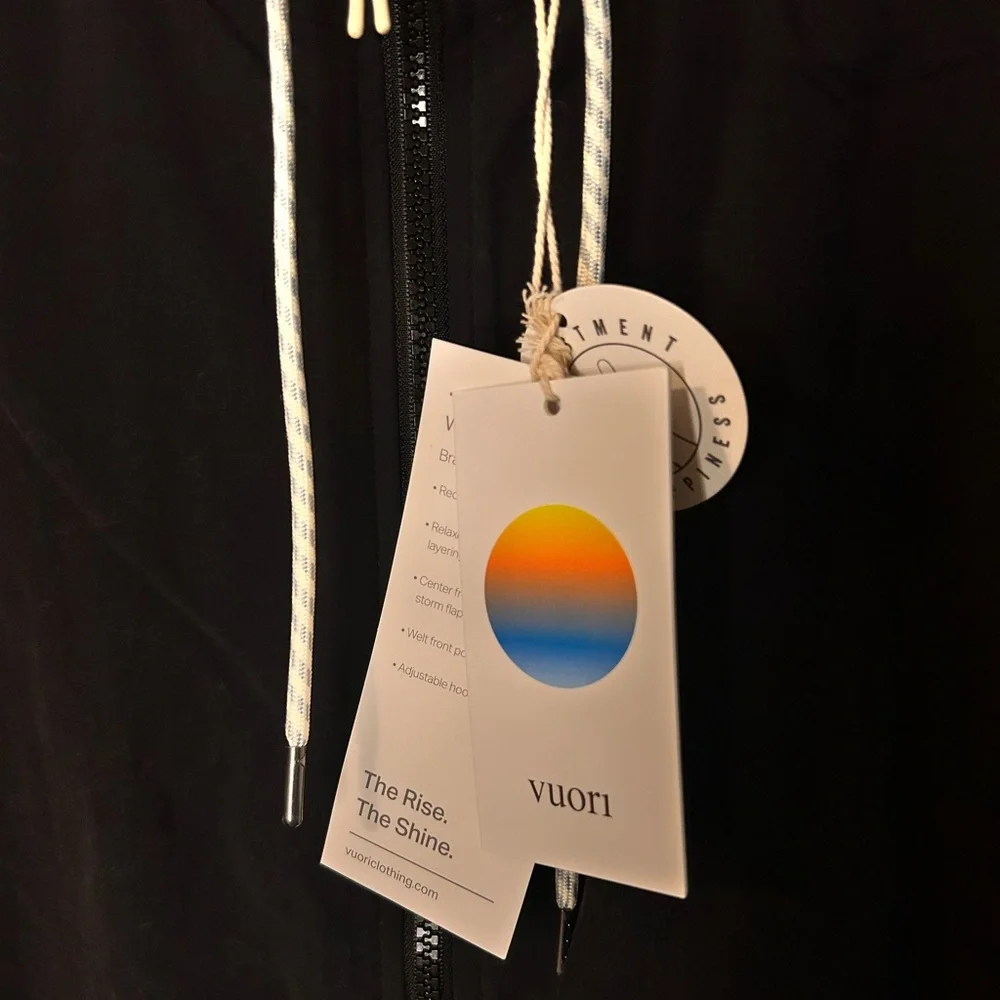 NWT VUORI Women’s Willow Jacket- Black/ Size Medium - Picture 8 of 14